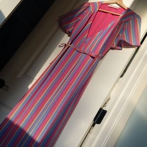 LAST CHANCE Gorgeous Rainbow Wrap Maxi